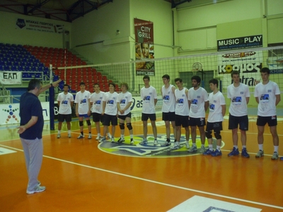 Μεγάλη η συμμετοχή στο camp volley 