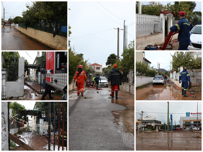 Κακοκαιρία Erminio: «Βούλιαξαν» Πικέρμι,...