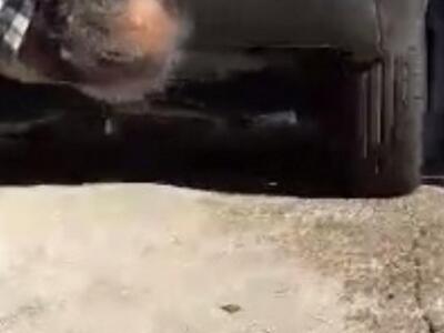 Αχαϊα: Αυτοκίνητο "κρεμάστηκε"...