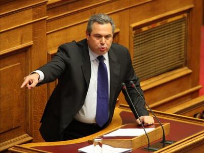 Φάρσα η βόμβα κατά του Πάνου Καμμένου