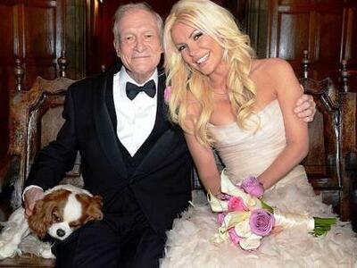 Δείτε εικόνες από τον γάμο του Χέφνερ