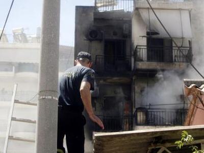 Κάηκε ζωντανός για να σώσει τα εγγόνια του