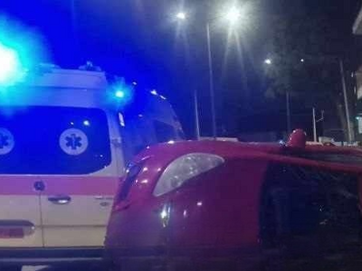  Πάτρα: ΙΧ Ανατράπηκε στην Ακτή Δυμαίων