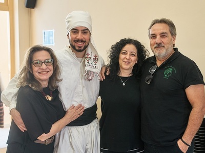 Η πρόεδρος Εύη Σπηλιωτοπούλου, ο Πέτρος ...