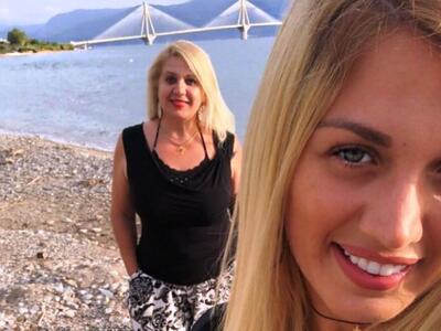 Στην Πάτρα μαζί με την μητέρα της η Κωνσ...