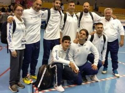 «Ασημένια» η εθνική ανδρών στο Ευρωπαϊκό γκόλμπολ