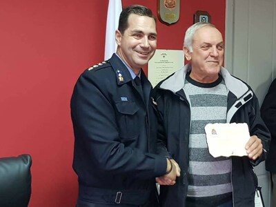 Πάτρα: Η Πυροσβεστική τίμησε τους συμπολ...