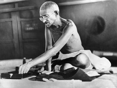 Σε δημοπρασία έγγραφα για τη ζωή του Γκάντι 