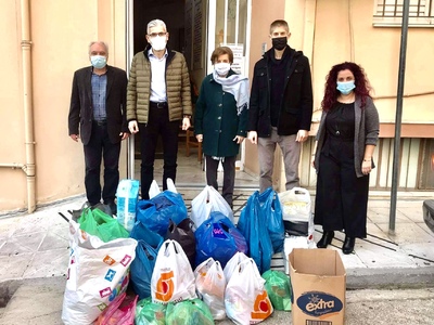 Επίσκεψη του Άγγελου Τσιγκρή στην “Κιβωτ...