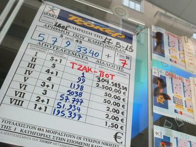 Τζακ ποτ στο ΠΡΟΤΟ