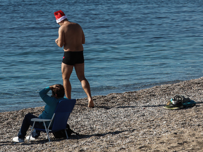 Με ιστορική ζέστη θα γίνει η Πρωτοχρονιά...