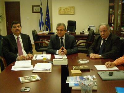 Συσκέψεις Τ. Αποστολόπουλου στην Τρίπολη