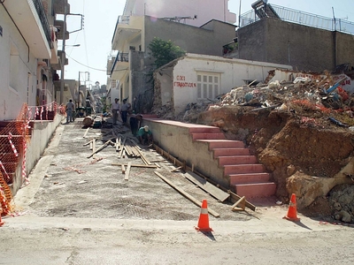 Ξέφραγα αμπέλια τα εργοτάξια στην περιοχ...