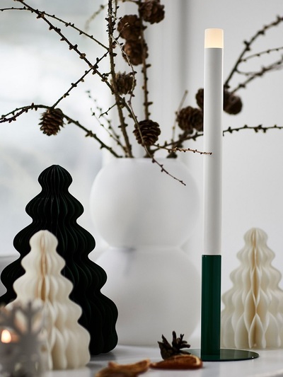 Κερί με ενσωματωμένο φωτισμό LED