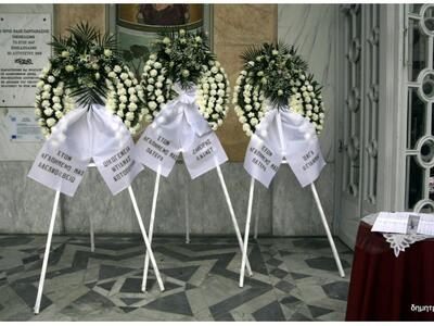Πάτρα: Θλίψη στην κηδεία του Ιωάννη Κοτο...