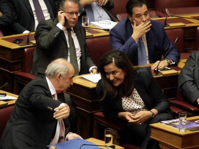 Η χειραψία Μεϊμαράκη-  Ντόρας 