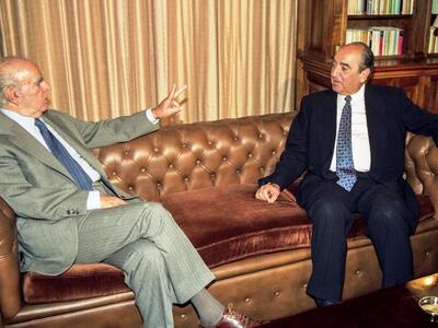 1991: Συνάντηση του Κωνσταντίνου Μητσοτά...