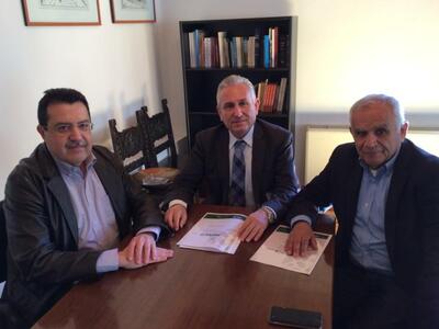 Ο κ. Κούστας από το Επιμελητήριο στο Δημ...