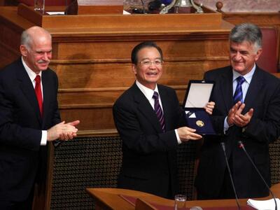 Επίσκεψη Τζαμπάο σε Βουλή και Ακρόπολη