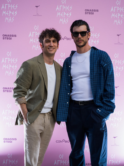 Ορέστης Χαλκιάς και Βασίλης Μίχας.