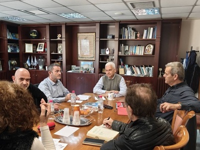 Συνάντηση του Αντιπεριφερειάρχη Φ. Ζαΐμη...