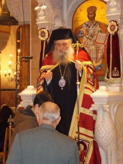 Ο Μητροπολίτης Παροναξίας κ.κ. Καλλίνικο...