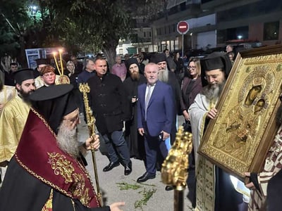 Πάτρα: Πάνδημη και λαμπρή η υποδοχή της ...