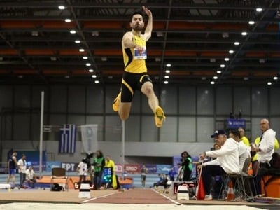 Άλμα στα 8,22μ. από τον Μίλτο Τεντόγλου