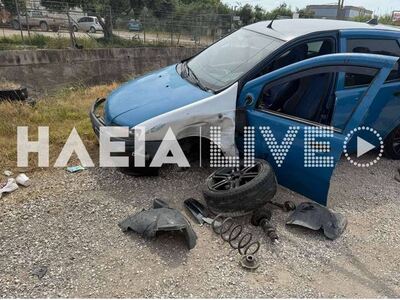 Πύργος: Σοβαρό τροχαίο με τέσσερις τραυματίες