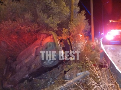 Αχαΐα: Τροχαίο τη νύχτα στην "111&q...