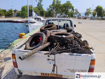 Μεσολόγγι: Εθελοντές δύτες καθάρισαν το λιμάνι- Δείτε τί εβγαλαν από την θάλασσα- ΦΩΤΟ και ΒΙΝΤΕΟ Μεσολόγγι: Εθελοντές δύτες καθάρισαν το λιμάνι- Δείτε τί εβγαλαν από την θάλασσα- ΦΩΤΟ και ΒΙΝΤΕΟ