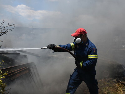Πολύ υψηλός κίνδυνος πυρκαγιάς την Πέμπτ...