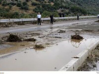 Ζημιές από την κακοκαιρία στη Ζαχάρω