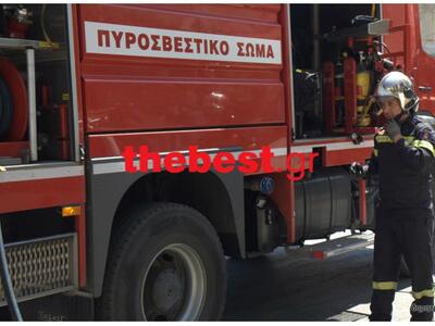 Πάτρα: Έσβησε η φωτιά στα Συχαινά 