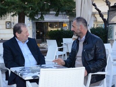 Υποψήφιος με τον Δημήτρη Καλογερόπουλο ο...