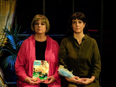 Η Άννα Βαγενά στη σκηνή του θεάτρου &quo...