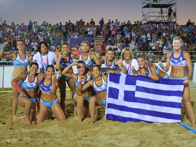 Beach Handball: Τα χρυσά κορίτσια της Ελ...