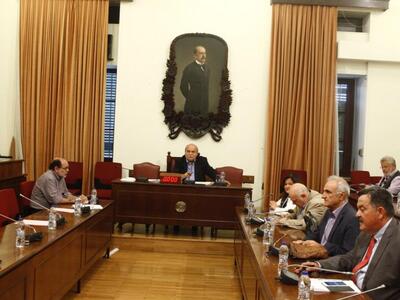 Σε εξέλιξη στη  Βουλή η διάσκεψη των προ...