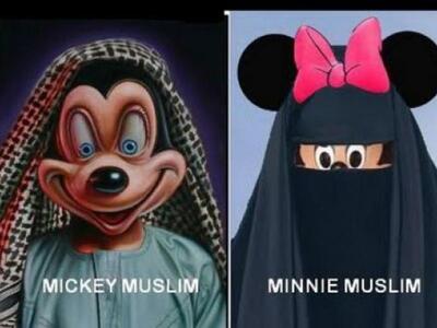 Ασπάστηκαν το ισλάμ ο Μίκυ και η Μίνι;