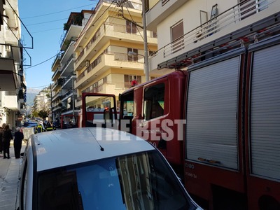 Κινητοποίηση της πυροσβεστικής στην Πάτρ...