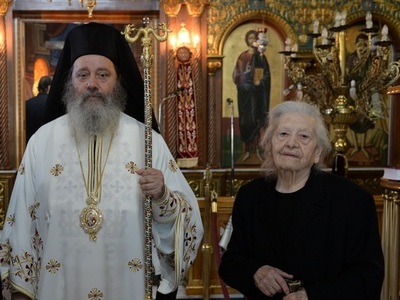 Πάτρα: Εκοιμήθη η μητέρα του Επισκόπου Κ...