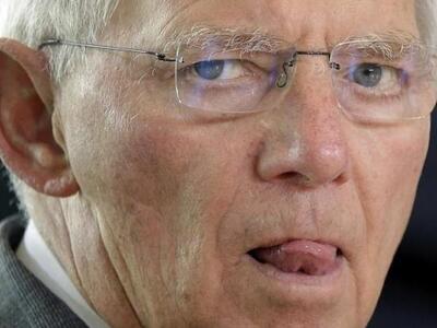 Ο Σόιμπλε πρόεδρος της τράπεζας που χρημ...