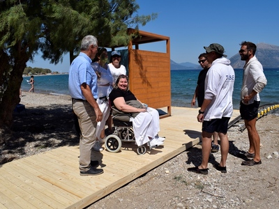 Πάτρα: Τοποθετήθηκε seatrac στην παραλία της πλαζ