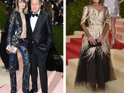 Εντι Κάμπελ και Μάριο Τεστίνο με Burberr...