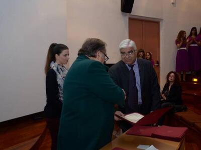 Τιμήθηκε ο φωτογράφος  Παναγιώτης Ανθόπο...