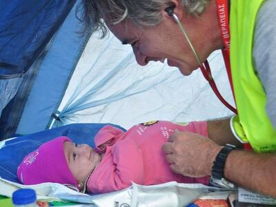 φωτό από fb - O διευθυντής της ΜΕΘ Παίδω...