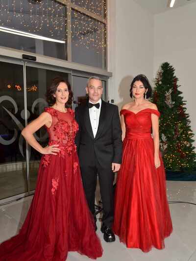 Ο κ. Τρίγκας με την σοπράνο κα Σουρμελήκ...