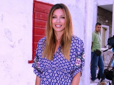 Γέννησε η Μαριέττα Χρουσαλά 