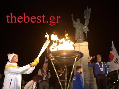 Στην Πάτρα η Ολυμπιακή Φλόγα- Τελετή υπο...