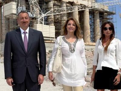 Το προεδρικό ζεύγος του Αζερμπαϊτζάν στο...
